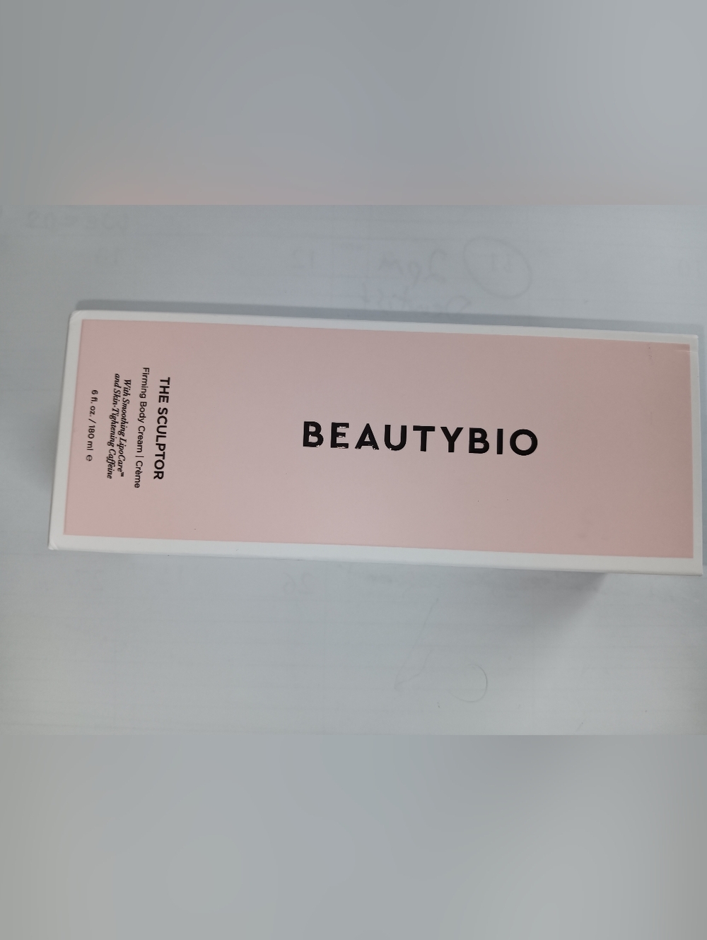 The Sculptor Firming Body Contour Cream - BEAUTYBIO NEW AND SEALED